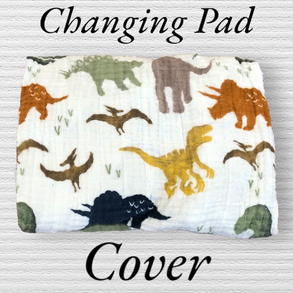 Little Unicorn Muslin Changing Pad Cover